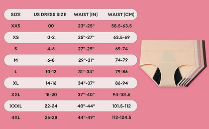 FlowEase High Waist Menstrual Panties